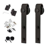 Renin Spectrum Series BD400-102-MB Add-A-Door Barn Door Kit, Matte Black, Includes: 1-3/8 in Mounting Bolts